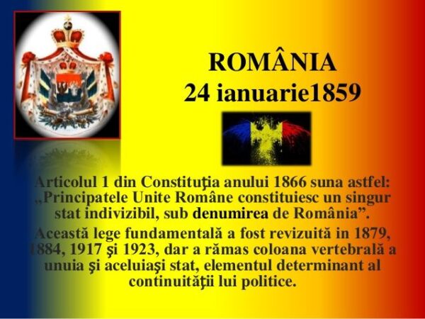 Ziua Unirii – 24 Ianuarie