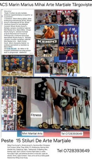 Sportivii clubului Marin Marius Mihai Arte Marțiale Târgoviște, la Campionatul Mondial din Italia